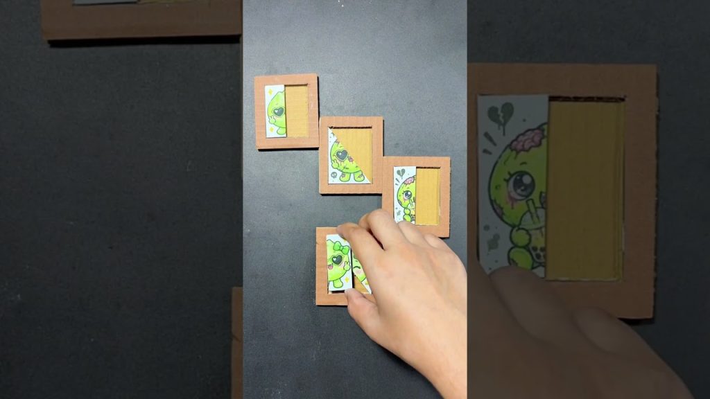 Wonderful dumplings squishy cardboard simple vszombies cardboard puzzle game#arts #dumplings#shorts