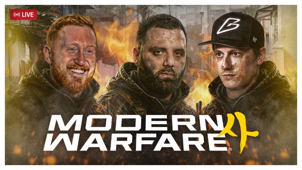 BUSH MODERN WARFARE 4 – Watching Our Team Play and Game feat. Jersey Jerry, Sas, and Mook