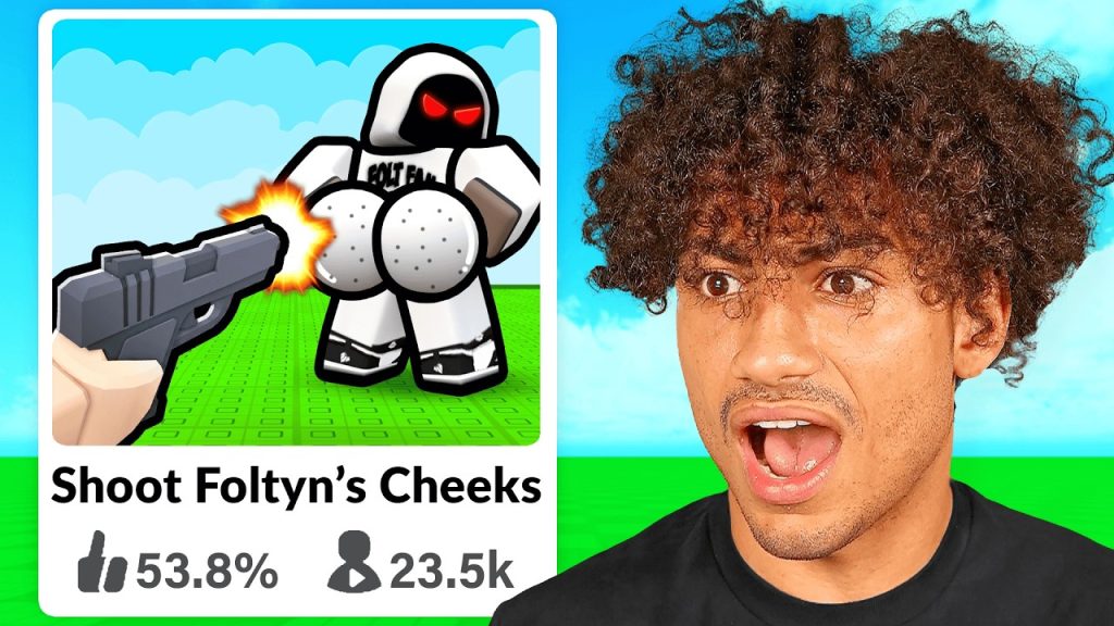 Playing WEIRD Roblox Games Made About Me..