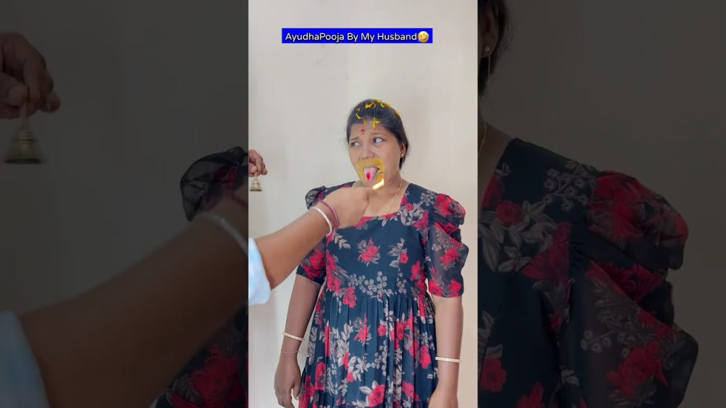 Ayudhapooja😅 #comedy #funny #jokes #dasara #shortviral @m_parushuram_actor