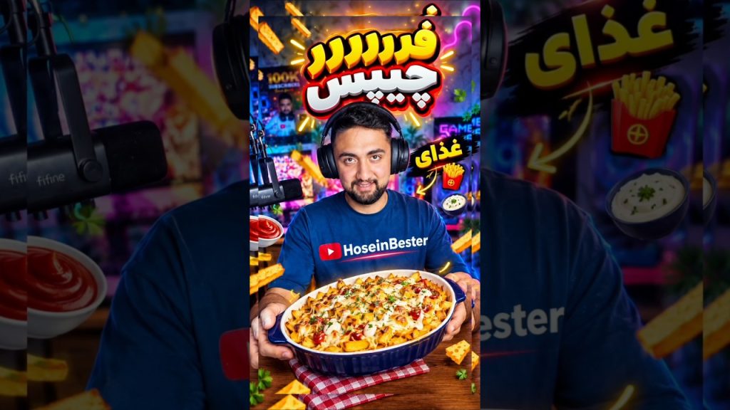 فرررررر چیپس🍟🥔 #حسین_بستر #HoseinBester #food #recipe #shorts #viral