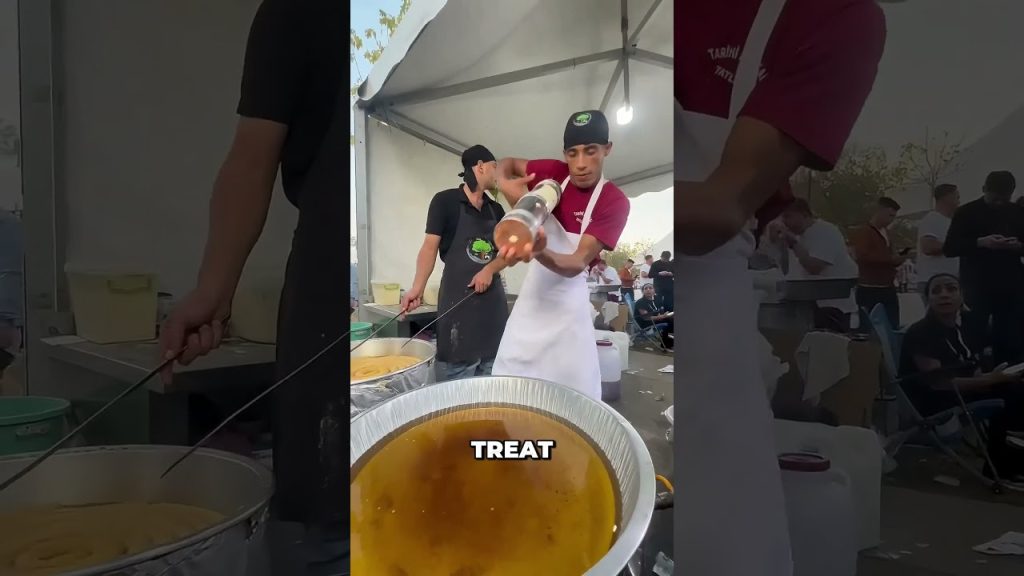 The most satisfying sweet you’ll ever see 🤤 #funny #comedy #shorts
