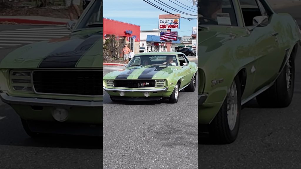 Nice Color! Built 1969 Chevrolet Camaro Z/28 #classiccars #musclecar #automotive