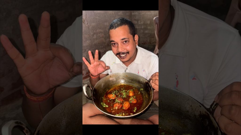 Dhaba Style Egg Curry #shorts #food #recipe #cooking #eggcurry #egg #viral