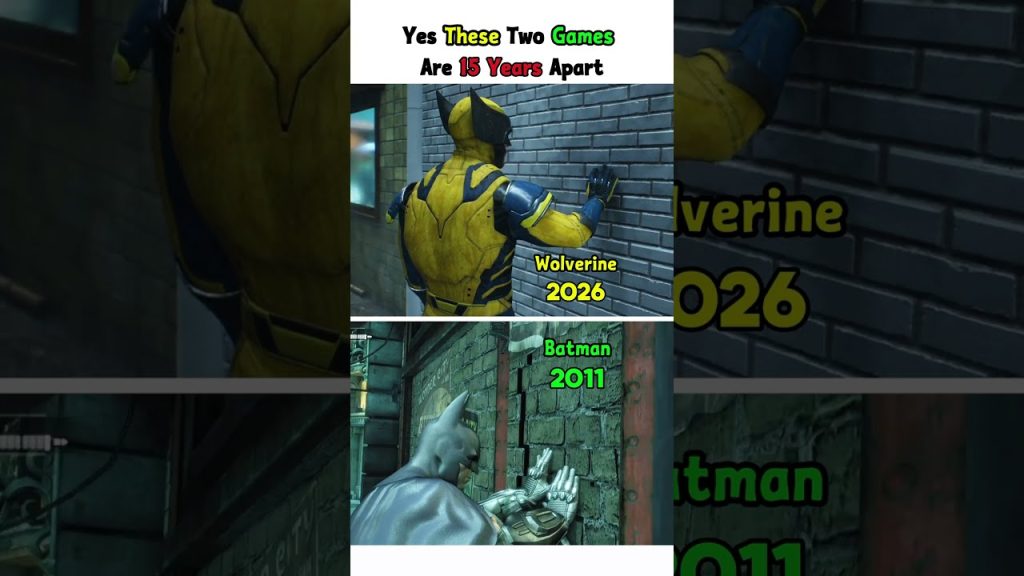 Yes These Two Games Are 15 Years Apart – Marvel’s Wolverine