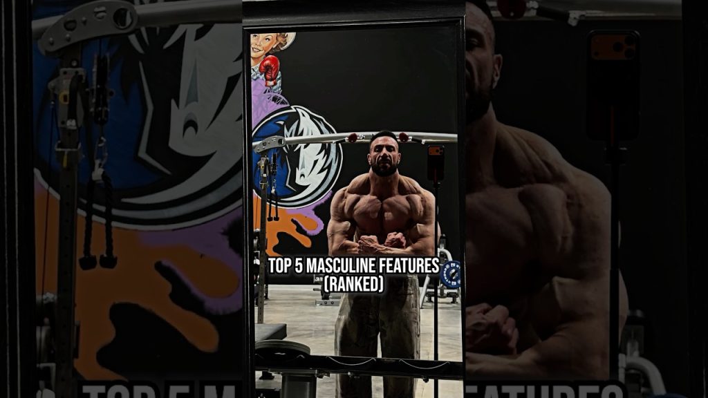 Top 5 most masculine features (ranked) #gym #fitness